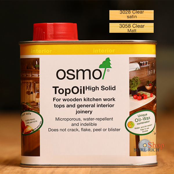 OSMO - Top Oil, Clear Satin | Clear Matt