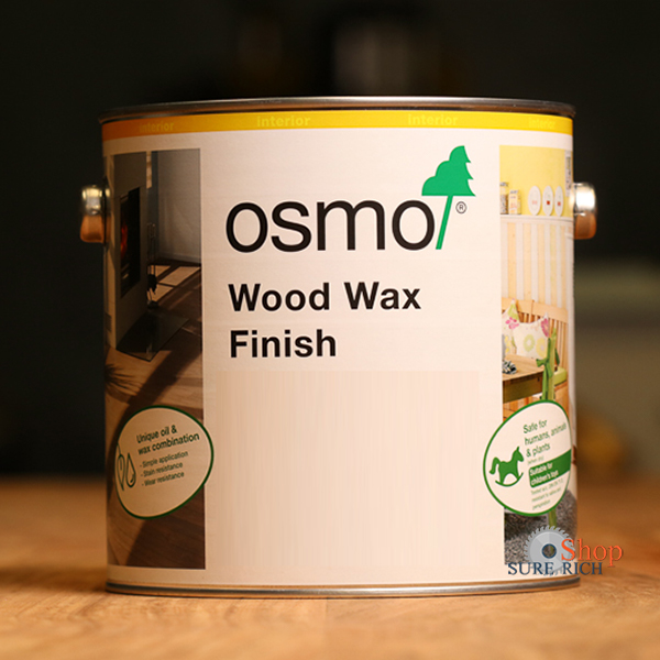 OSMO - Wood Wax Finish, สีธรรมชาติ | สีโอ๊ค | สีวอลนัท | สีมะเกลือ