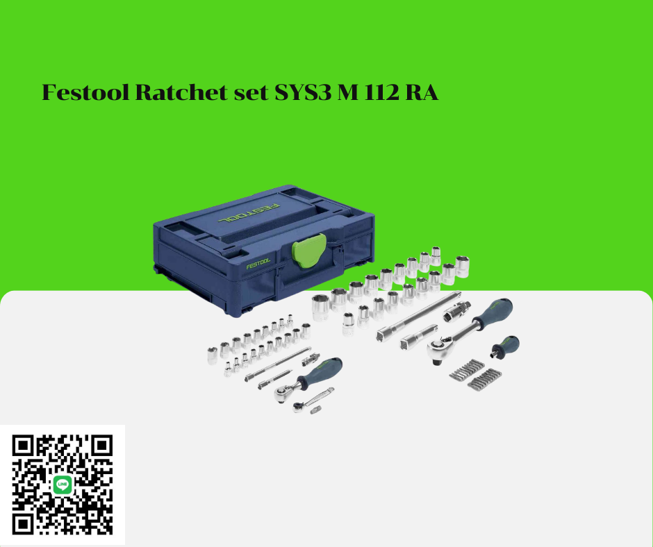FESTOOL - Ratchet set SYS3 M 112 RA