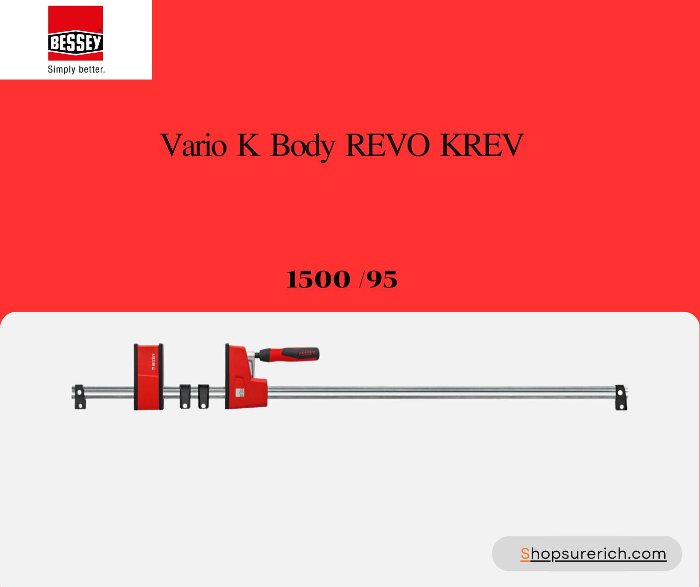 Bessey - Vario K Body REVO (KREV) 1500 / 95