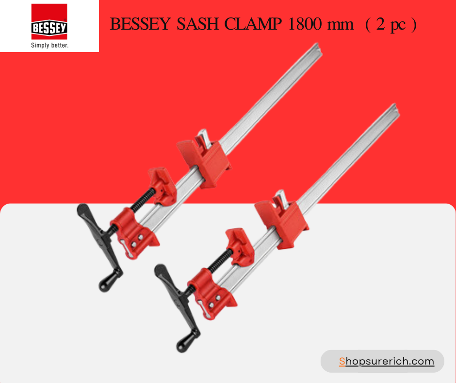 BESSEY - SASH CLAMP 1800 mm ( 2 pc )